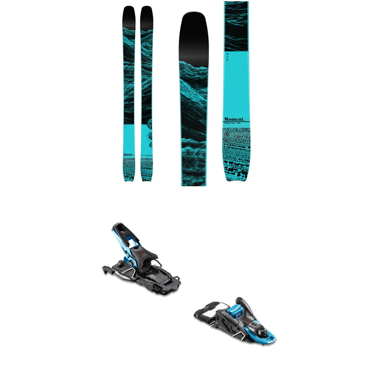 Moment Wildcat Tour Skis 2020 + Salomon S/Lab Shift MNC Alpine Touring Ski Bindings 2020