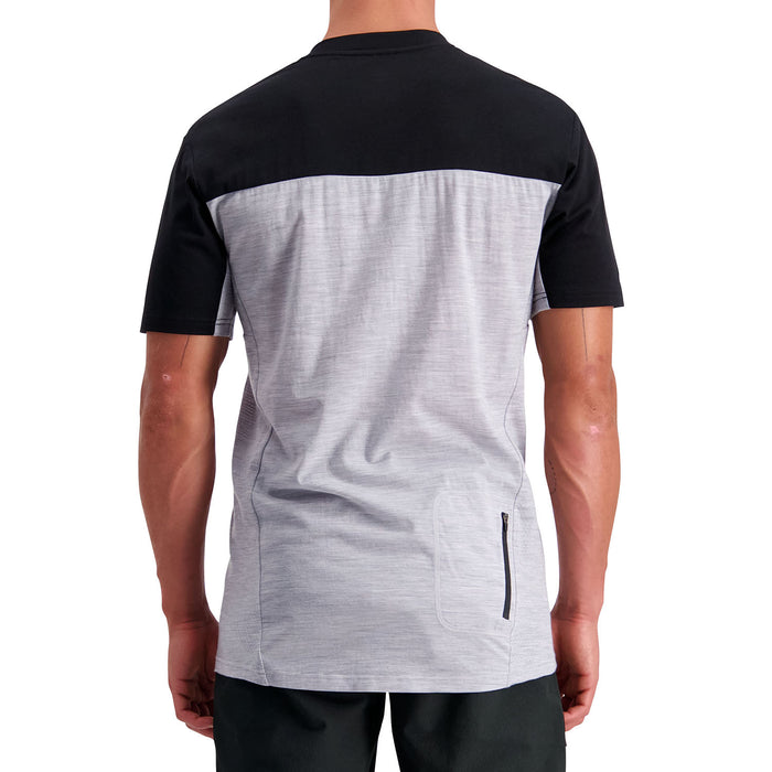 MONS ROYALE Redwood Enduro VT Jersey Black/Grey Marl
