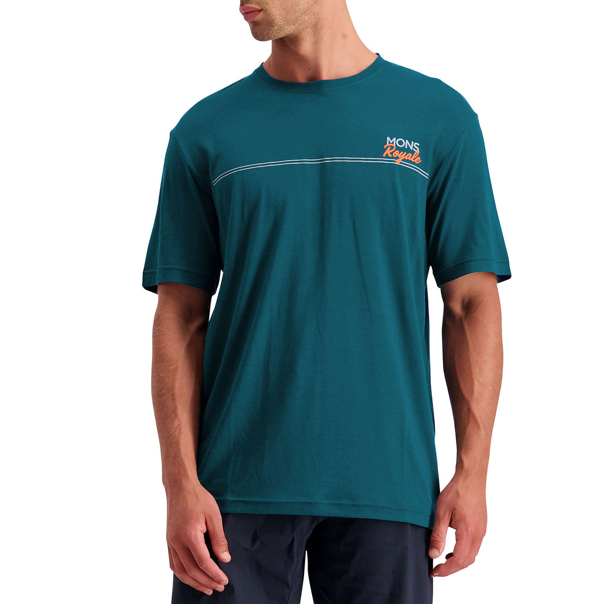 MONS ROYALE Tarn Freeride T Jersey Atlantic