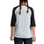 MONS ROYALE Tarn Freeride Raglan 3/4 Jersey - Women's Black/Grey