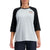 MONS ROYALE Tarn Freeride Raglan 3/4 Jersey - Women's Black/Grey