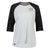 MONS ROYALE Tarn Freeride Raglan 3/4 Jersey - Women's Black/Grey