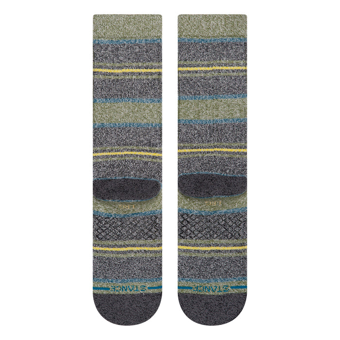 Stance Defeat Crew Socks Green