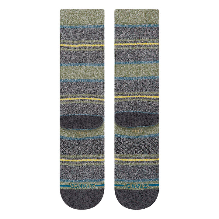 Stance Defeat Crew Socks Green