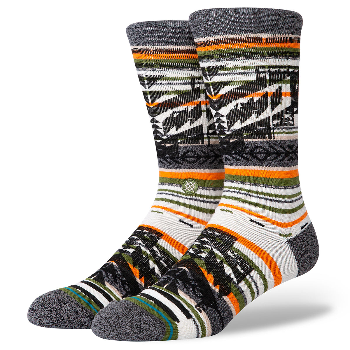 Stance Rey Crew Socks Green