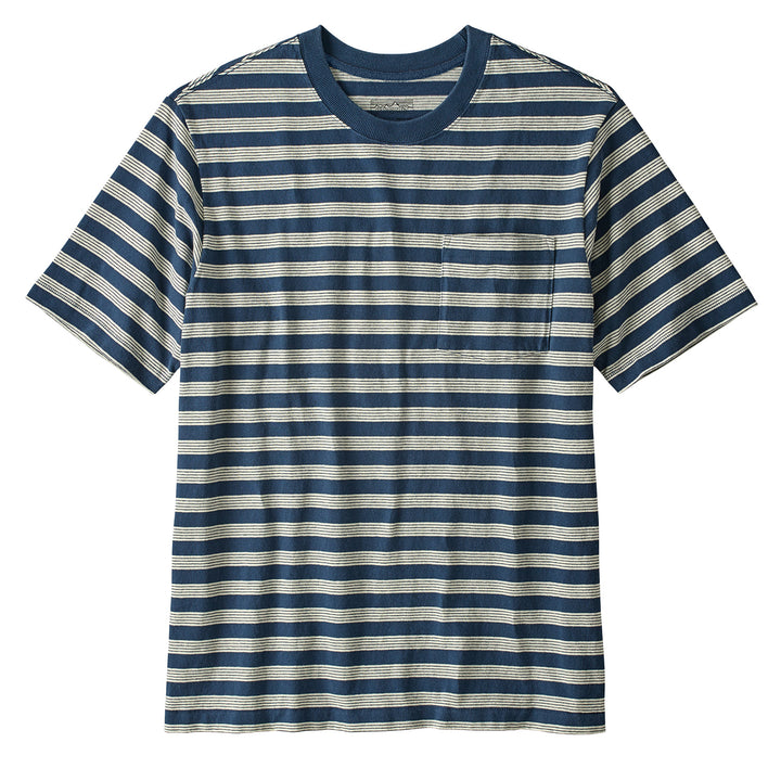 Patagonia Organic Cotton Midweight Pocket T-Shirt Carding: Stone Blue