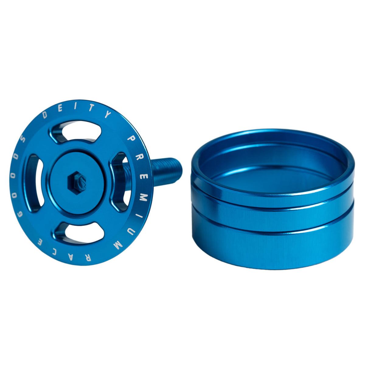 Deity Crosshair Headset Cap Blue