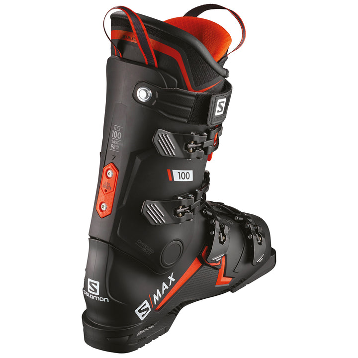 Salomon S/Max 100 Ski Boots 2020 Black/Orange/White