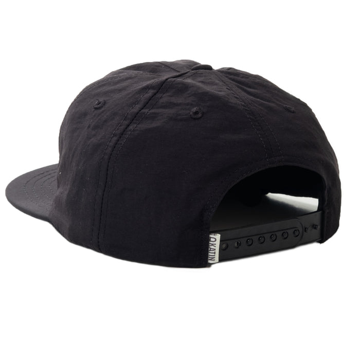 Katin Easy Emblem Snapback Hat Black