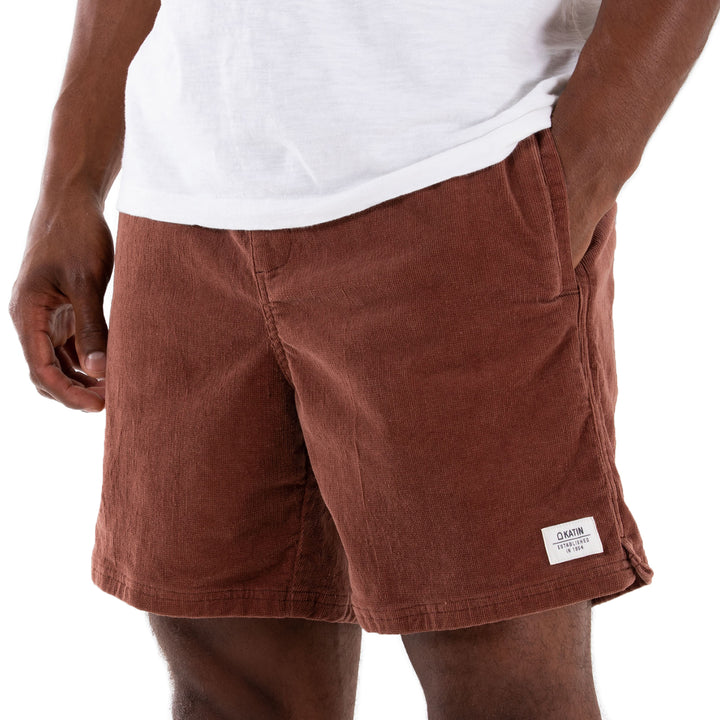 Katin Cord Local 17" Shorts Dark Clay