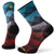 Smartwool PhD® Cycle Ultra Light Mountain Mesh Print Crew Socks Capri