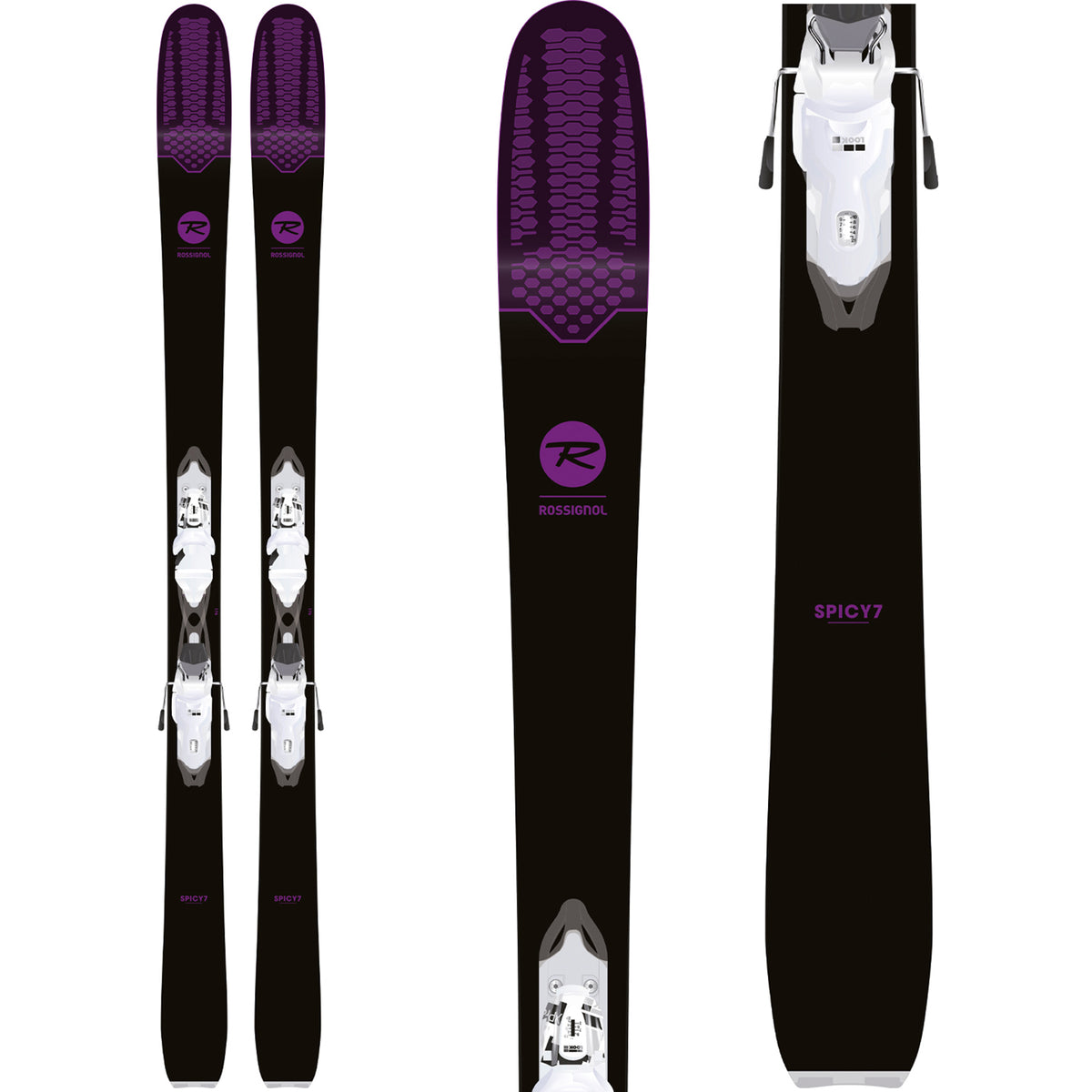 Rossignol Spicy 7 Skis + Xpress 10 Bindings - Women's 2019