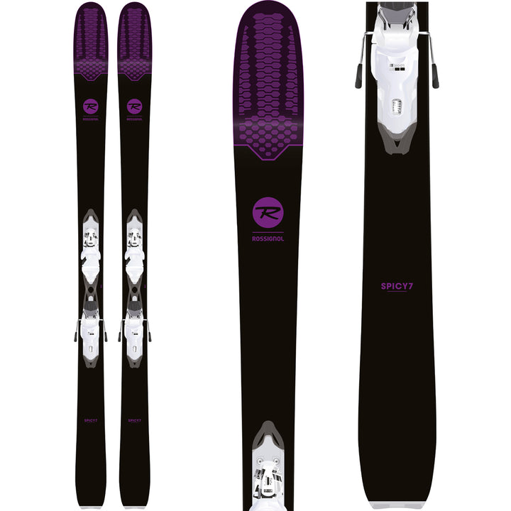 Rossignol Spicy 7 Skis + Xpress 10 Bindings - Women's 2019