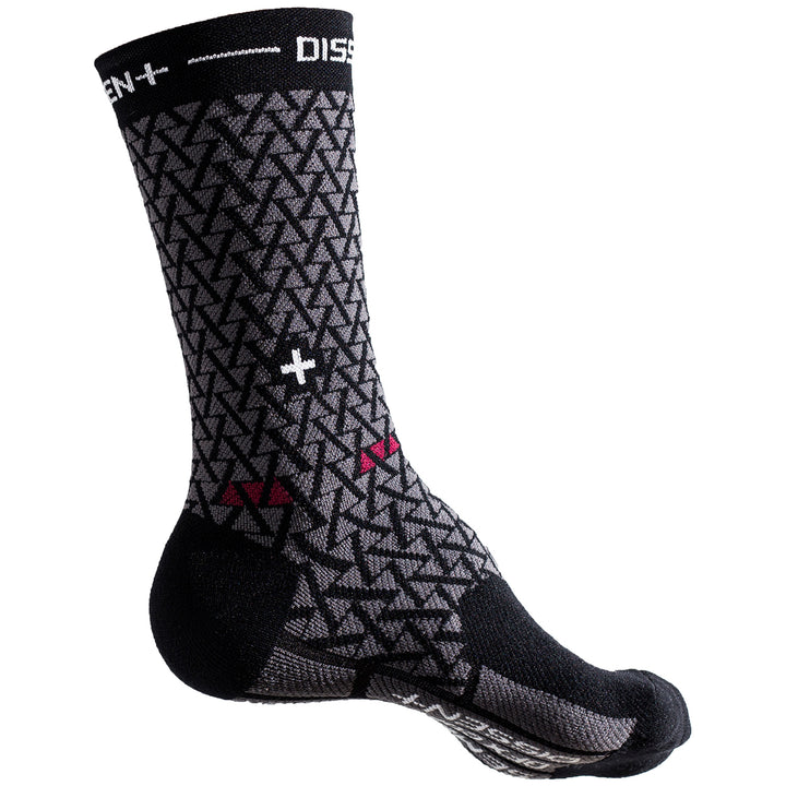 Dissent Genuflex Compression Crew Protect Semenuk 8" Bike Socks