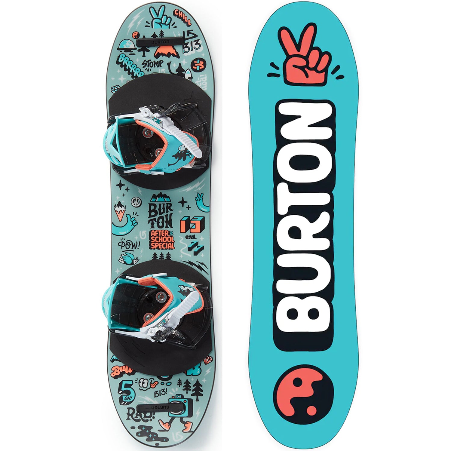 burton after school special snowboard package Kids' Package, 100 Twin Flex The flex is perfectly symmetrical from tip to tail for a balanced ride thats equally versatile regular or switch Burton Kids' After School Special