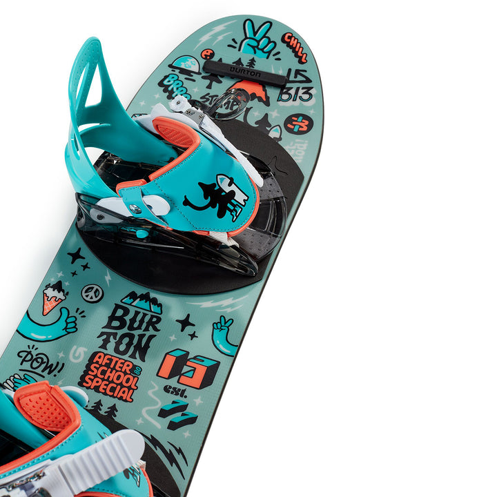 burton free snowboard learn to program ages 16+ Kids' After School Special and Binding Package, 100cm : Sports & Outdoors Burton After School Special Snowboard