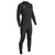 Vissla 7 Seas Power Seam 4/3 Chest Zip Wetsuit Black