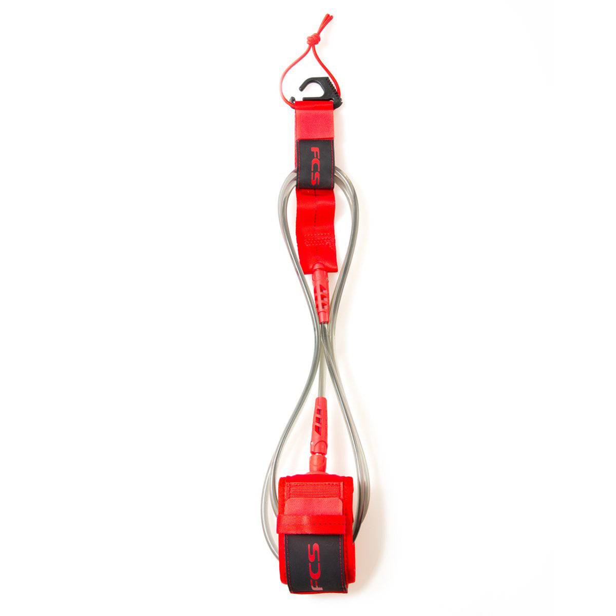 FCS 9' Reg Ankle Essential Leash Red