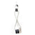 FCS 9' Reg Ankle Essential Leash White