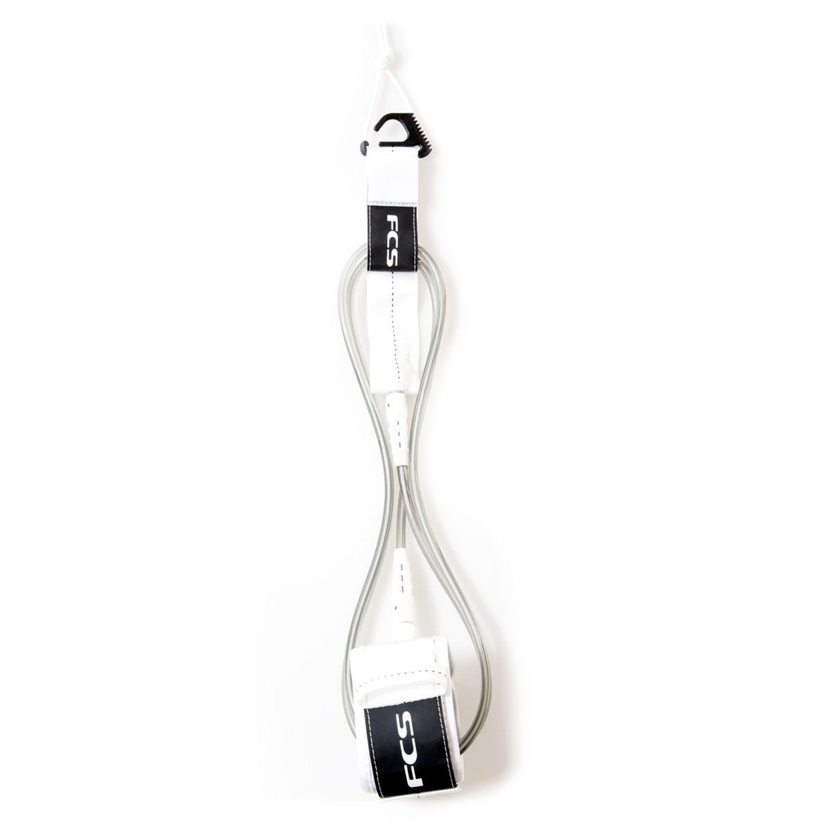 FCS 9' Reg Ankle Essential Leash White