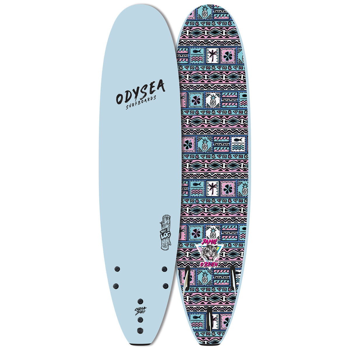 Catch Surf Odysea 8'0" Log x Jamie O'Brien Surfboard Sky Blue