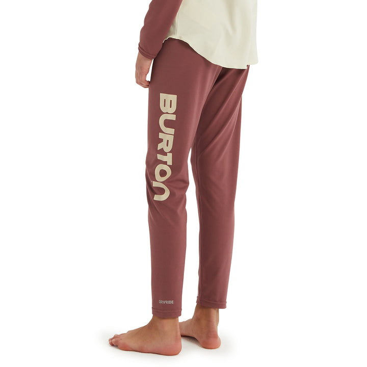 Burton Midweight Base Layer Pants - Kids' Rose Brown
