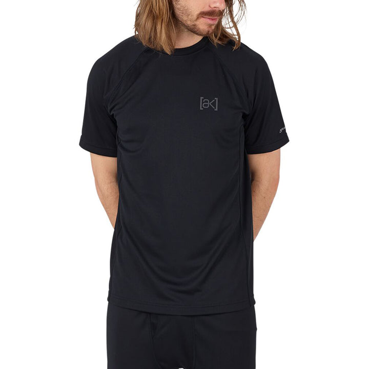 Burton AK Power Grid Short Sleeve Crew - Men's True Black
