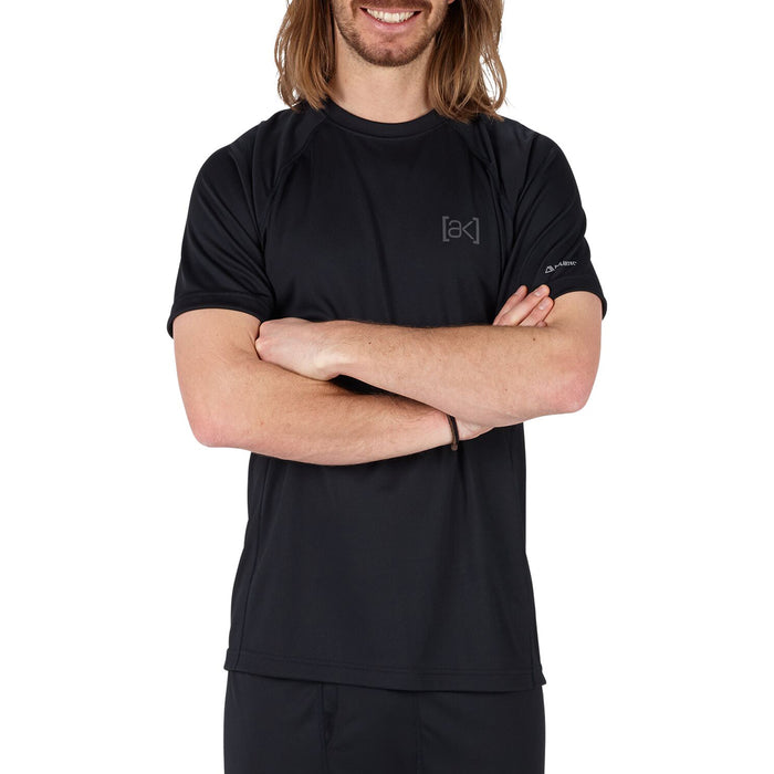 Burton AK Power Grid Short Sleeve Crew - Men's True Black