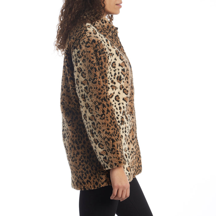 Brixton Bern Jacket - Women's Leopard