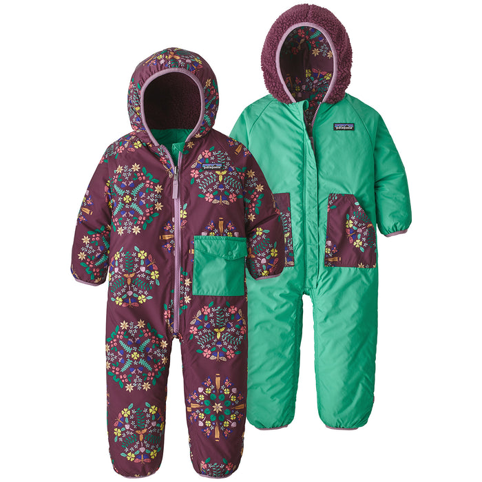 Patagonia Reversible Puff-Ball Bunting - Infants' Katahdin Mandalas: Light Balsamic