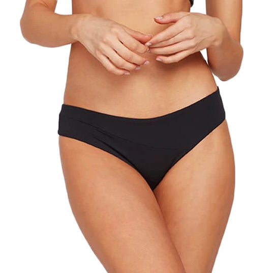 Volcom Simply Seam Cheeky Bikini Bottoms - Women's Black