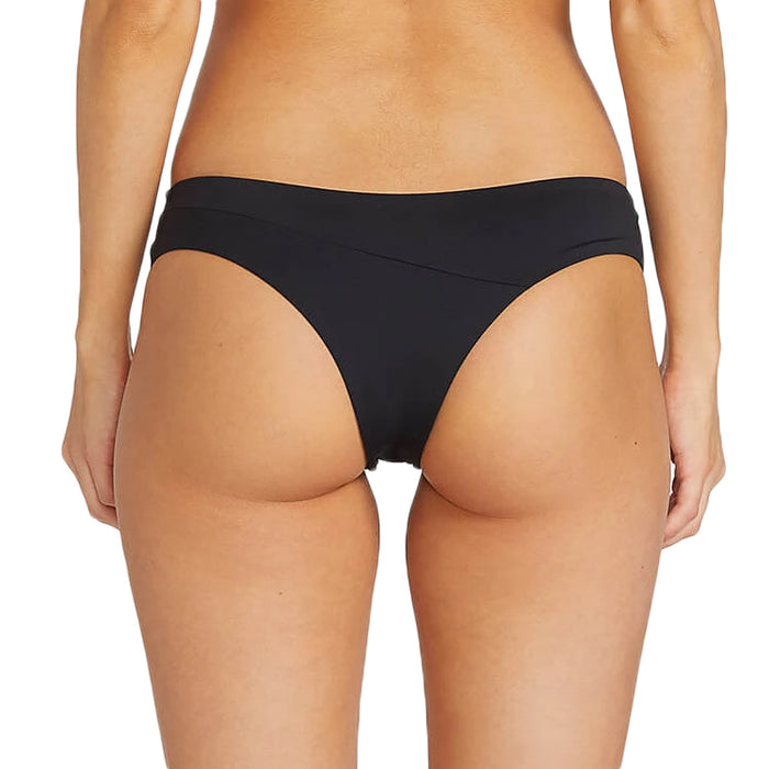 Volcom Simply Seam Cheeky Bikini Bottoms - Women's Black