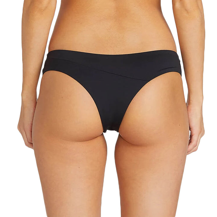 Volcom Simply Seam Cheeky Bikini Bottoms - Women's Black
