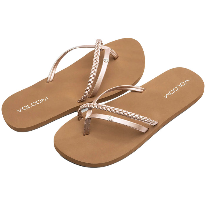 Volcom Thrills II Sandals - Women's Rose Gold