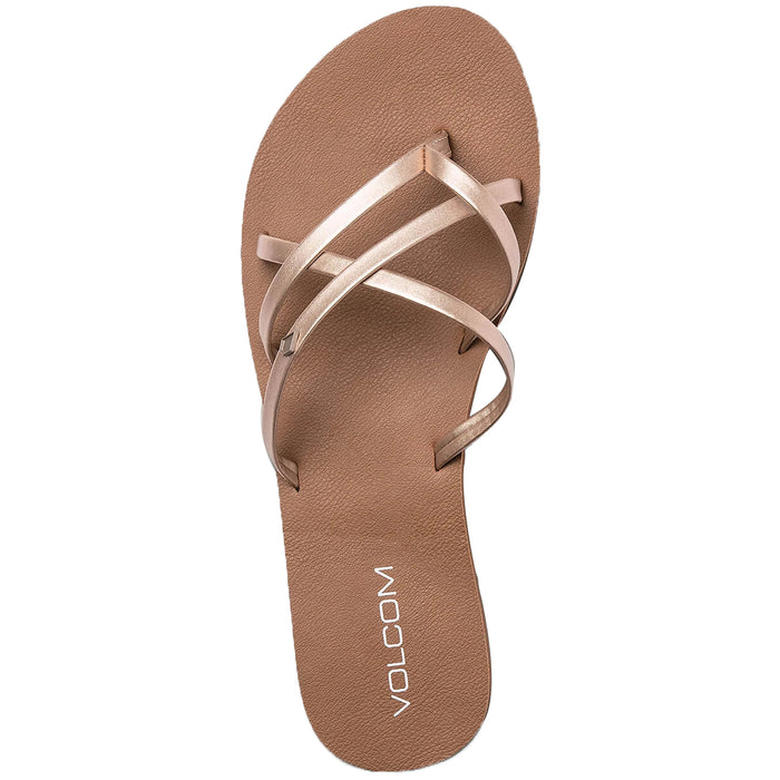 Volcom New School II Sandals - Women's Rose Gold