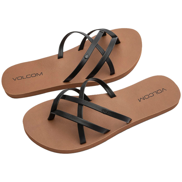 Volcom New School II Sandals - Women's Black