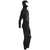 Quiksilver 4/3 Syncro+ Chest Zip Hooded Wetsuit Black/Jet Black