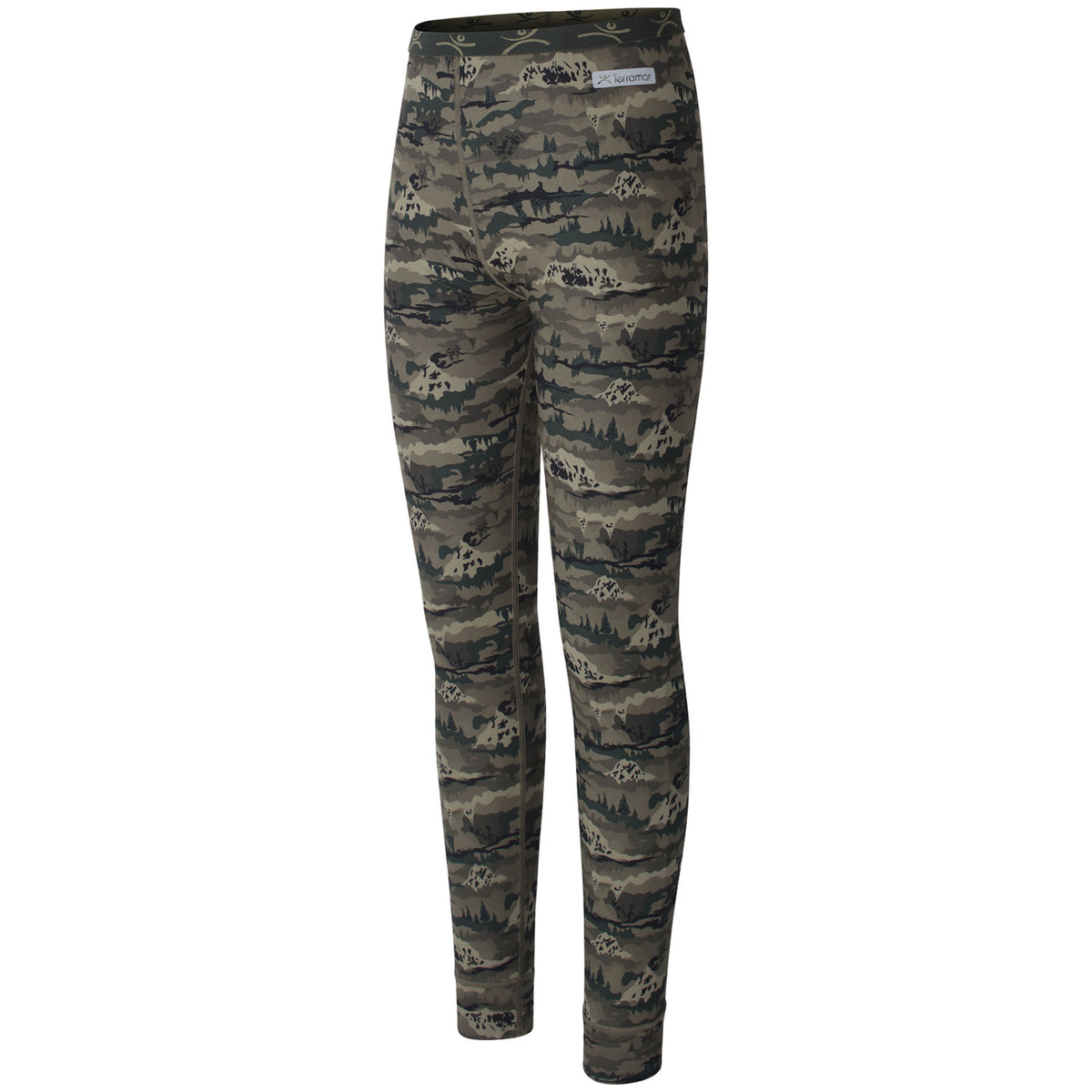 Terramar Thermolator Baselayer Pants - Little Kids' Range Print