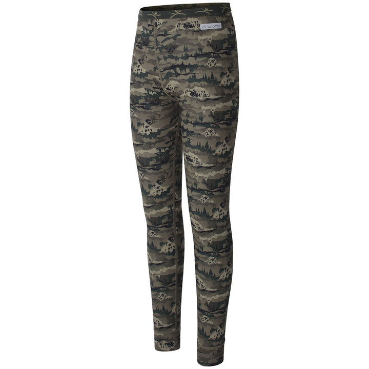 Terramar Thermolator Baselayer Pants - Little Kids' Range Print