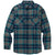 Analog Transmission Long-Sleeve Flannel Shirt Green-Blue Mind Plaid