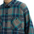 Analog Transmission Long-Sleeve Flannel Shirt Green-Blue Mind Plaid