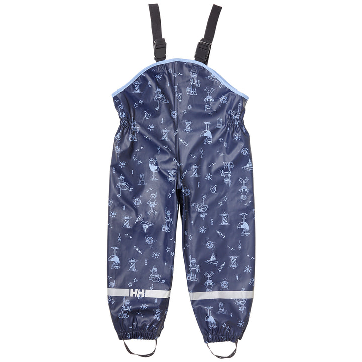 Helly Hansen Bergen AOP PU Rainset - Little Kids' Navy