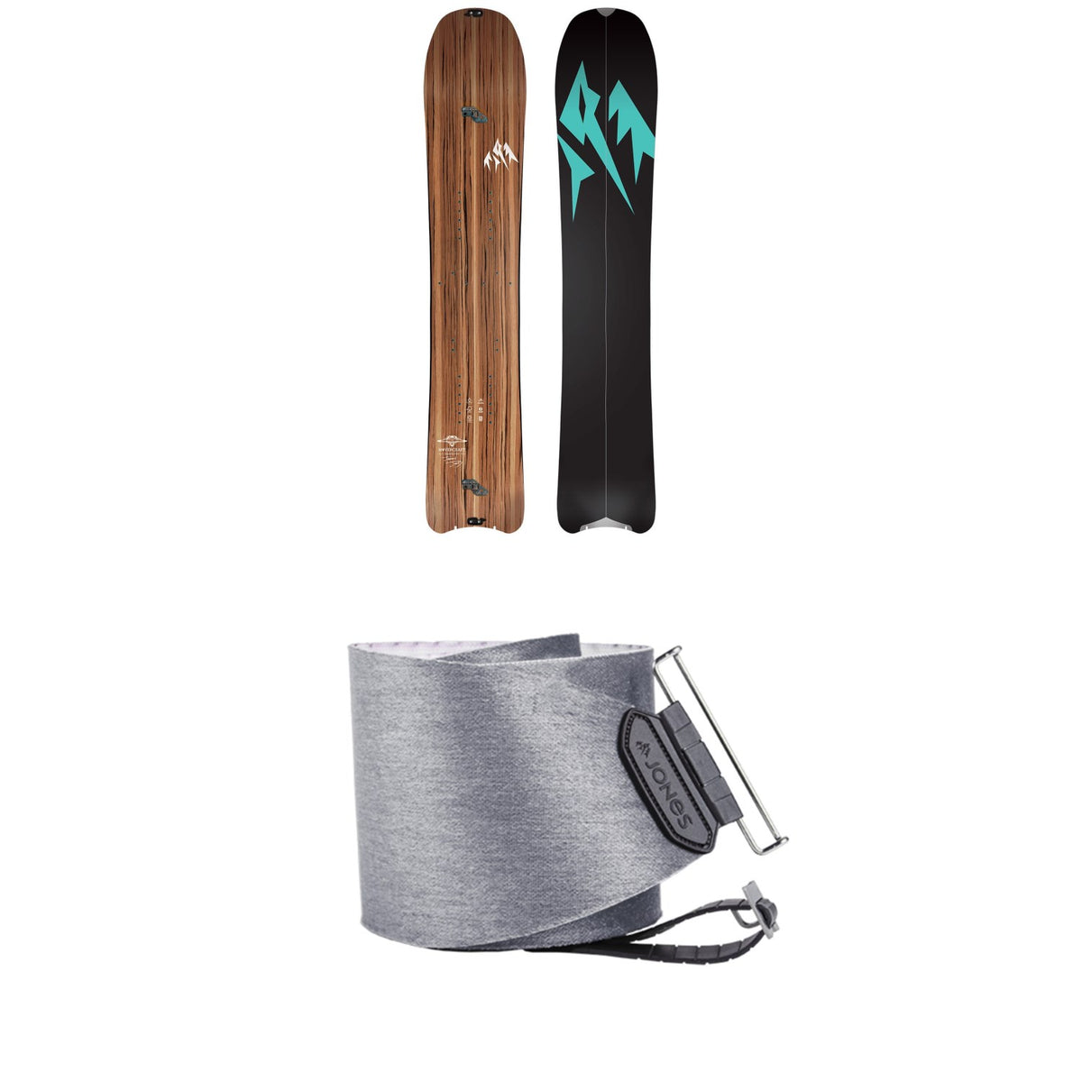 Jones Ultracraft Splitboard 2020 + Nomad Quick Tension Tail Clip Splitboard Skins