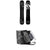 Jones Carbon Solution Splitboard 2020 + Nomad Pro Quick Tension Tail Clip Splitboard Skins