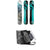 Jones Solution Splitboard - Women's 2020 + Nomad Pro Quick Tension Tail Clip Splitboard Skins