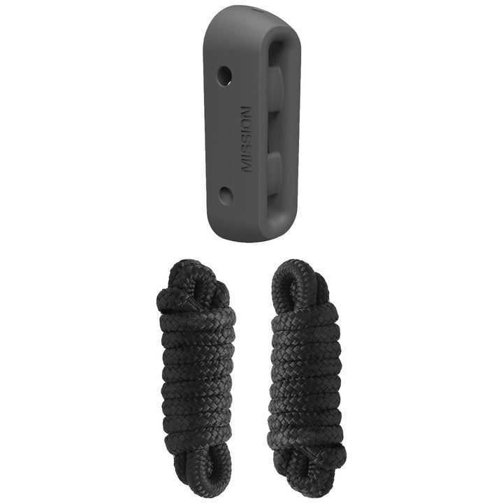 Mission Icon Single Boat Fender + 3/8" x 6' Fender Line Pair
