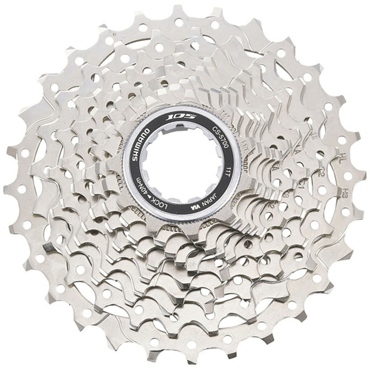 Shimano 105 CS-5700 10-Speed Cassette silver
