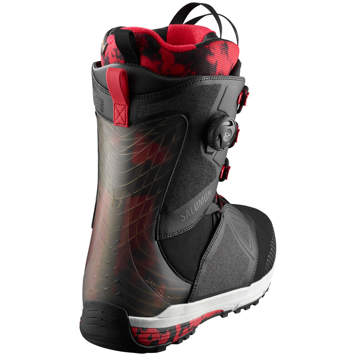 Salomon Lo Fi Snowboard Boots 2020 Black/Tango Red