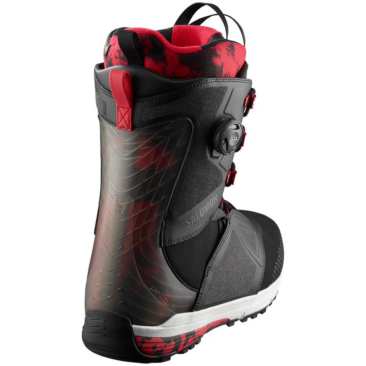 Salomon Lo Fi Snowboard Boots 2020 Black/Tango Red