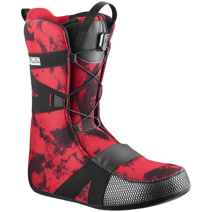 Salomon Lo Fi Snowboard Boots 2020 Black/Tango Red